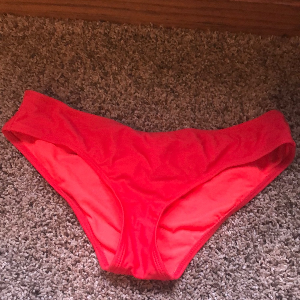 Red bikini bottoms
